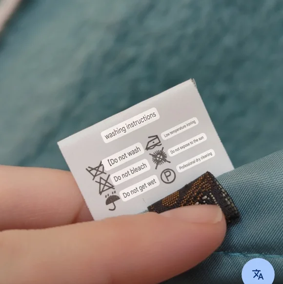 Turquoise Green Longline Robe Teddy Coat With Faux Fur Trim Size S Mermaidcore - Picture 10 of 16